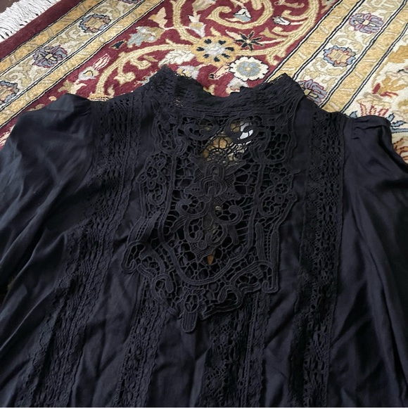 Free People Black Vienna Black Dress - Picture 3 of 7